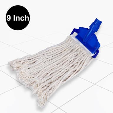 9 inch White Mop Stick